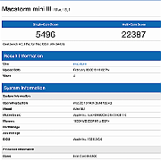 macos  Test procesora Intel Core i5-8500 3.0 GHz programem Geekbench 4.3.1.  System operacyjny Mac OS Mojave 10.14.3.